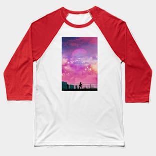 Explosion of thoughts Baseball T-Shirt